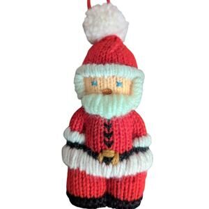 1985 Graphics International Knitted Santa - Christmas Decor